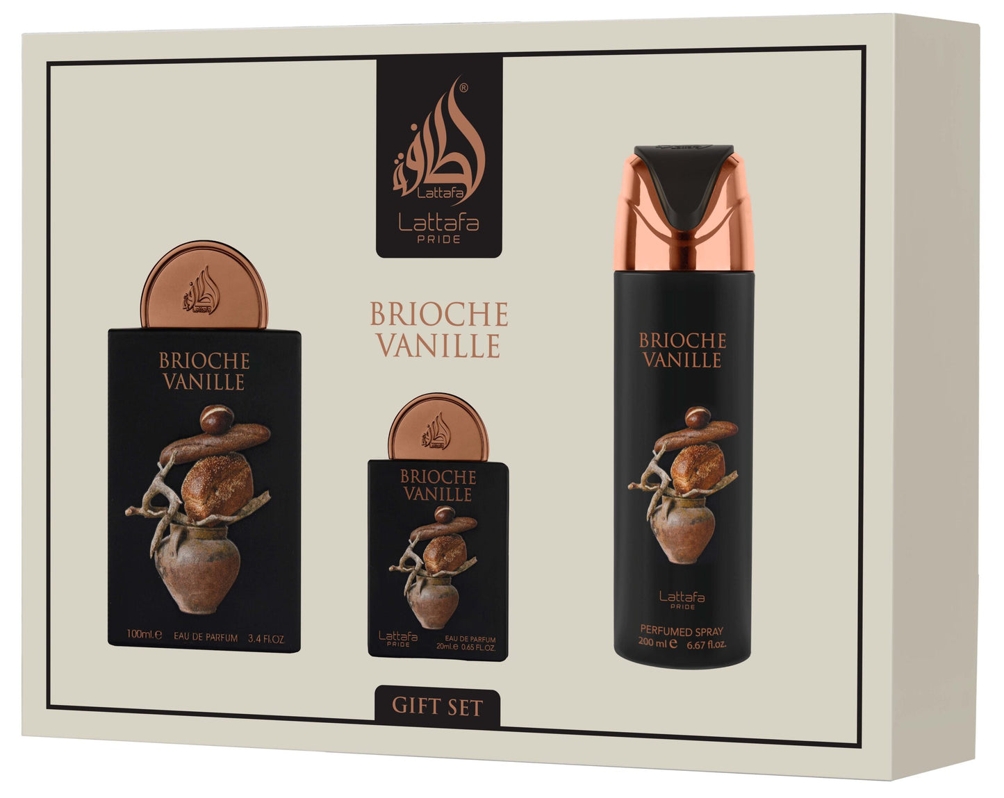 Brioche Vanille Lattafa Coffret
